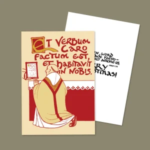 Et Verbum Caro Factum Est Christmas Card