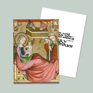 Rhenish Master Nativity Christmas Card