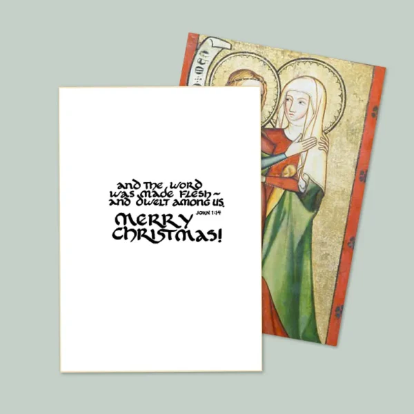 Rhenish Master Visitation Christmas Card