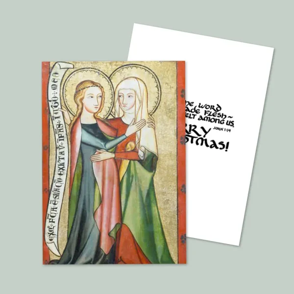 Rhenish Master Visitation Christmas Card