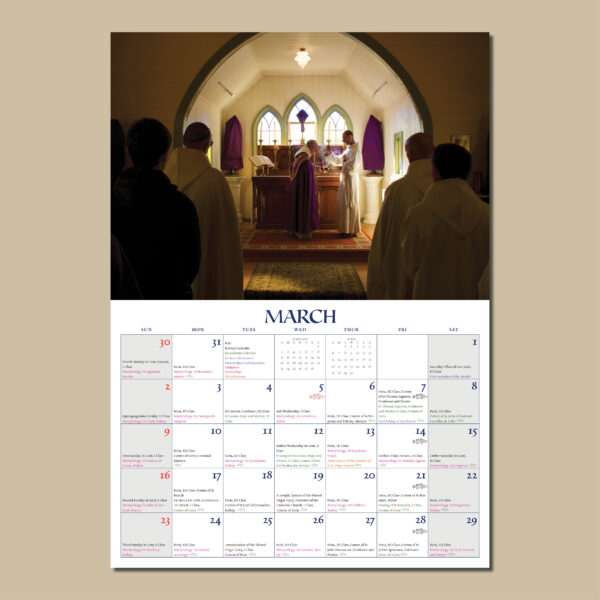 2025 Liturgical Wall Calendar - Image 3
