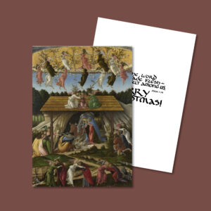 Botticelli Nativity - Christmas Card