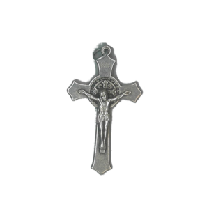Saint Benedict Crucifix - metal - small