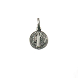 Medal of Saint Benedict - silver - extra-small