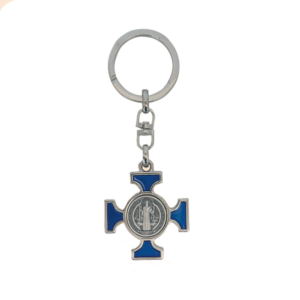 Medal of Saint Benedict Key Chain - Nickel