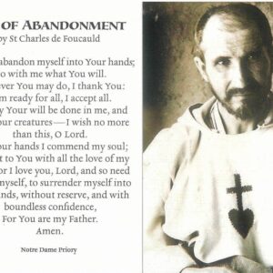 Holy Card - St. Charles de Foucauld