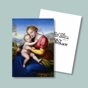 Götzenberge Madonna and Child - Christmas Card